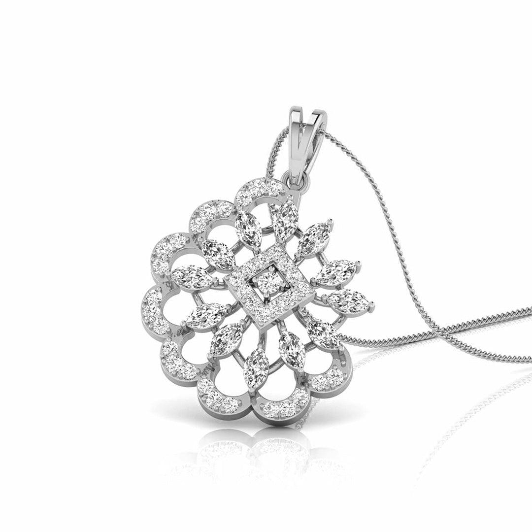 bold elegance layered pendant