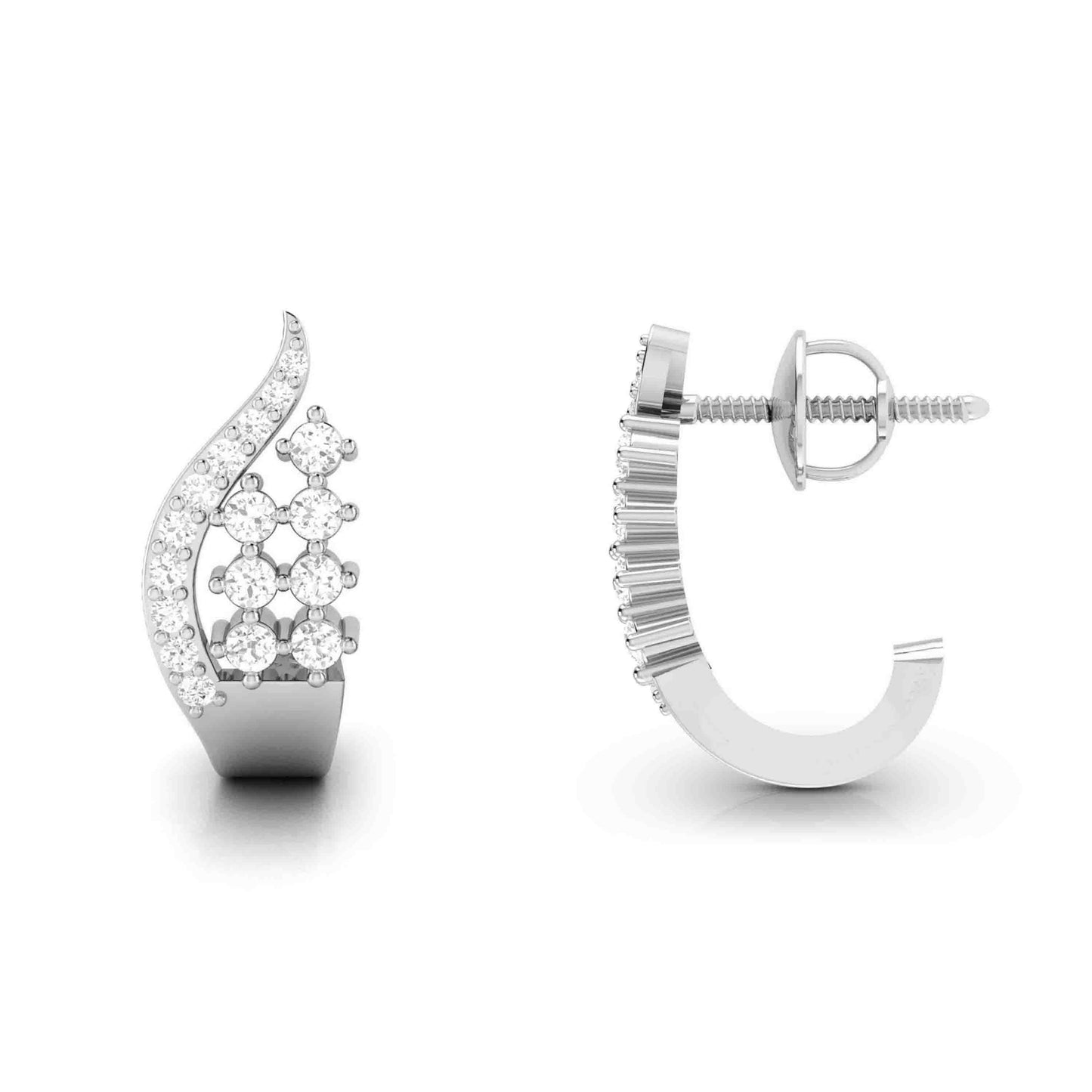 flame shine studs