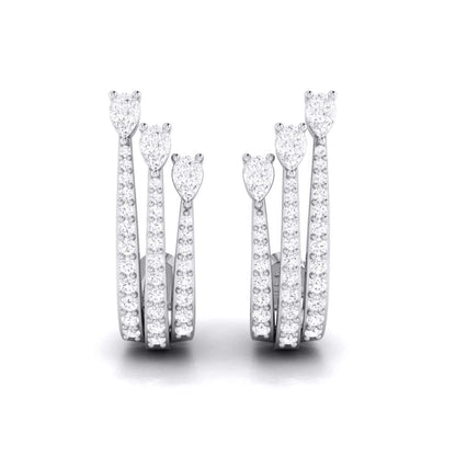 Diamond Lattice Hoops