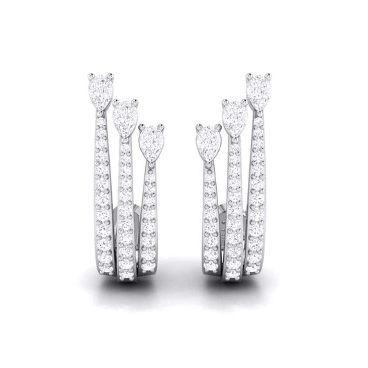 Diamond Lattice Hoops