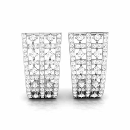 Crystalline Crown Studs