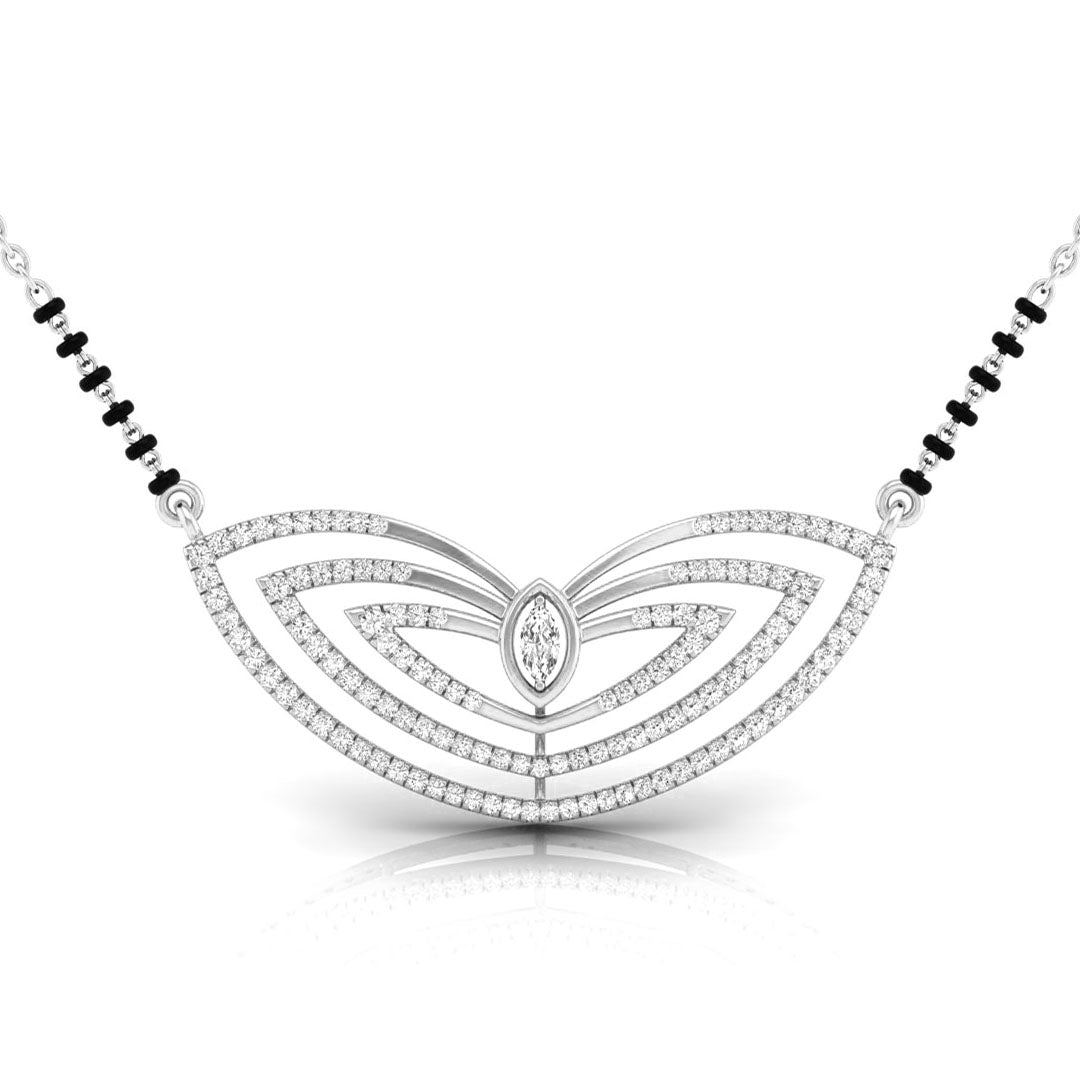 infinity wings mangalsutra