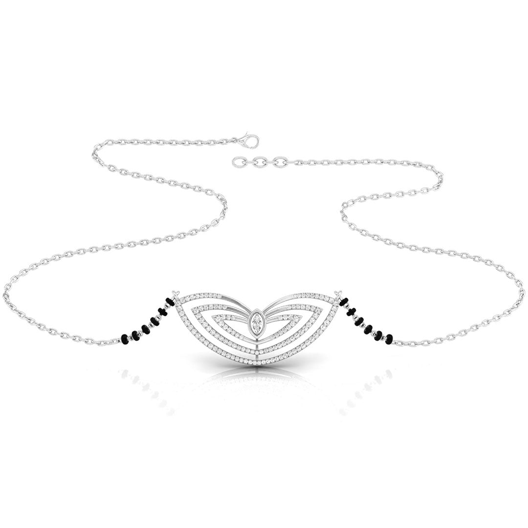 infinity wings mangalsutra