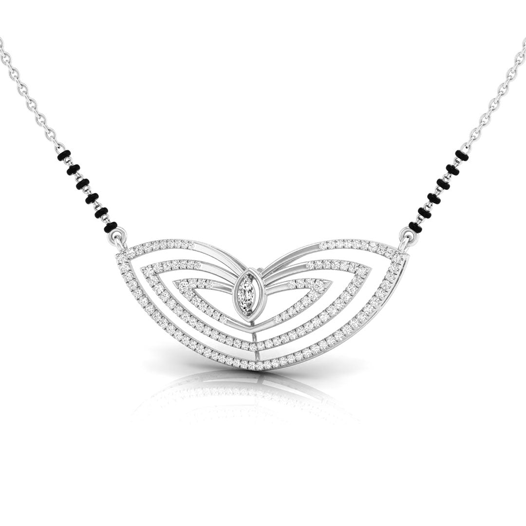 infinity wings mangalsutra