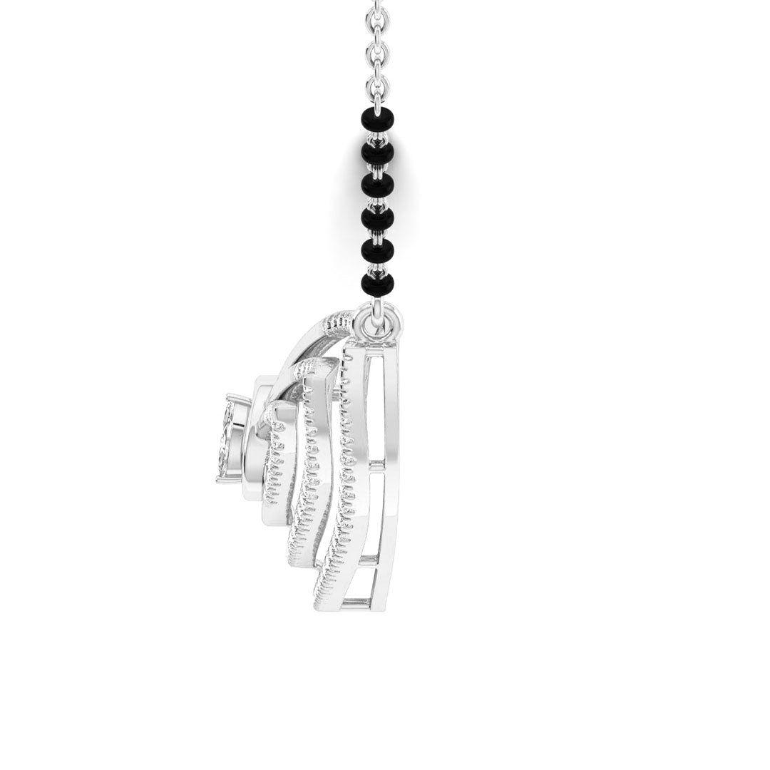 infinity wings mangalsutra