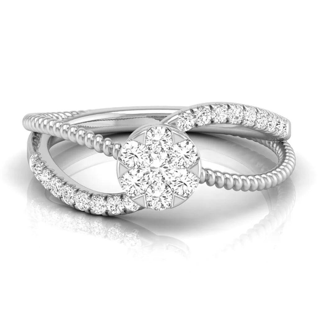 blossom twist ring