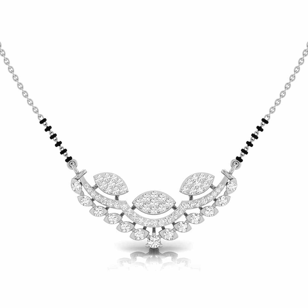 crystal curve mangalsutra