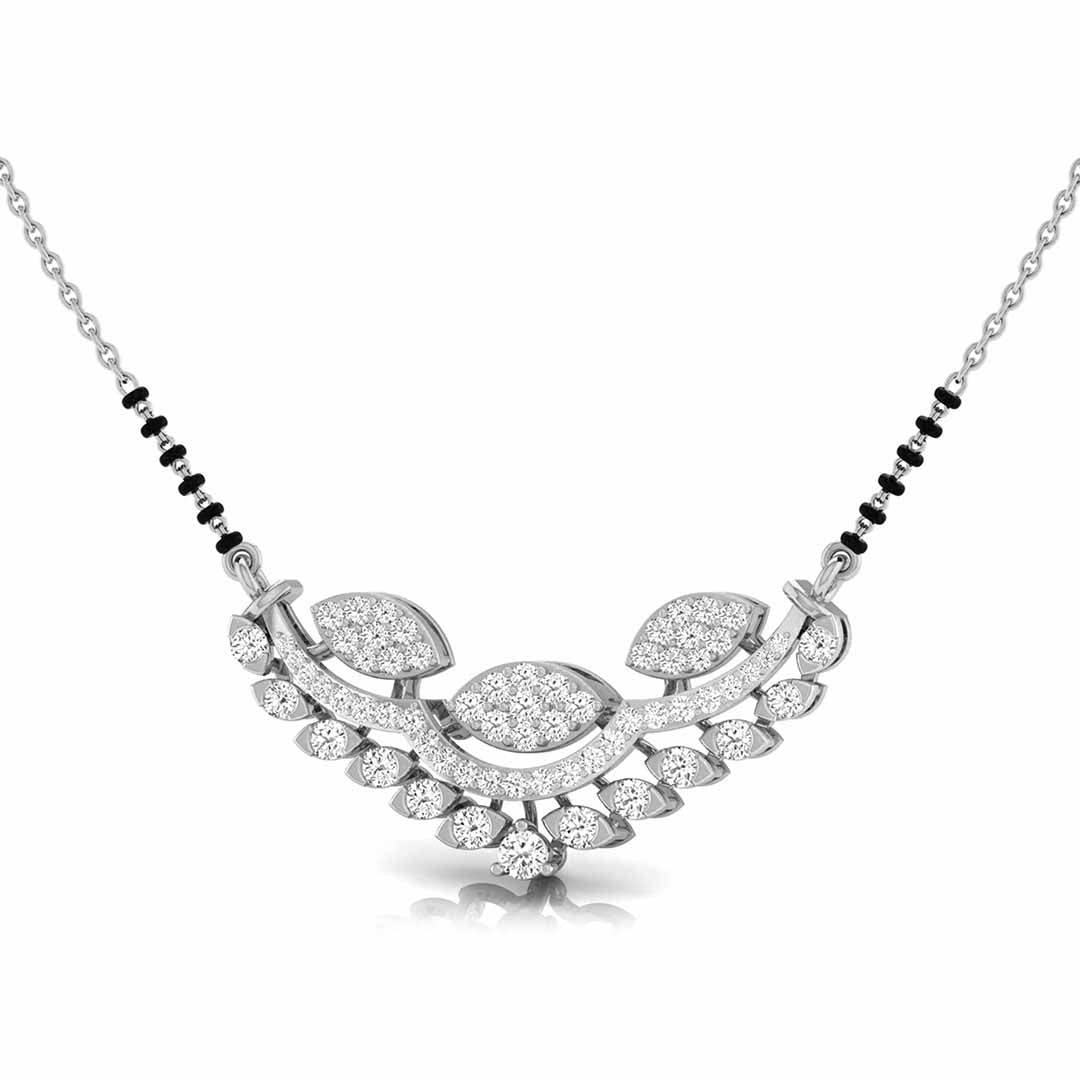 crystal curve mangalsutra