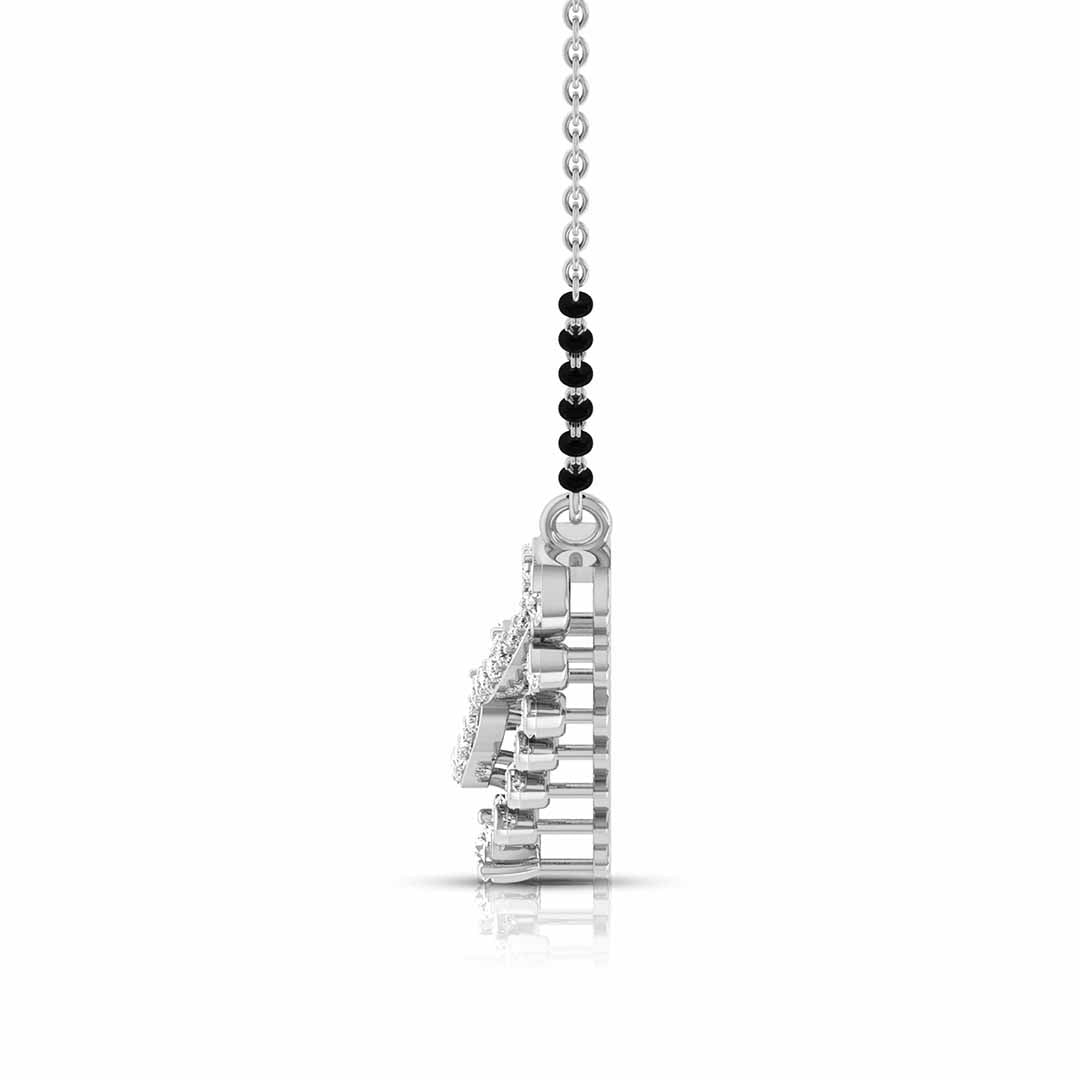 crystal curve mangalsutra