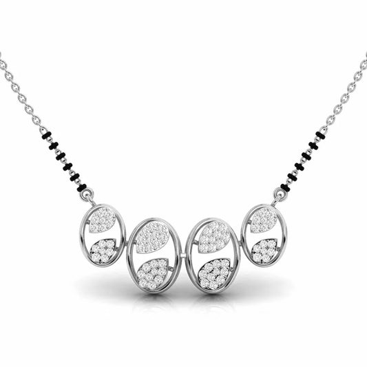 Oval Shine Mangalsutra