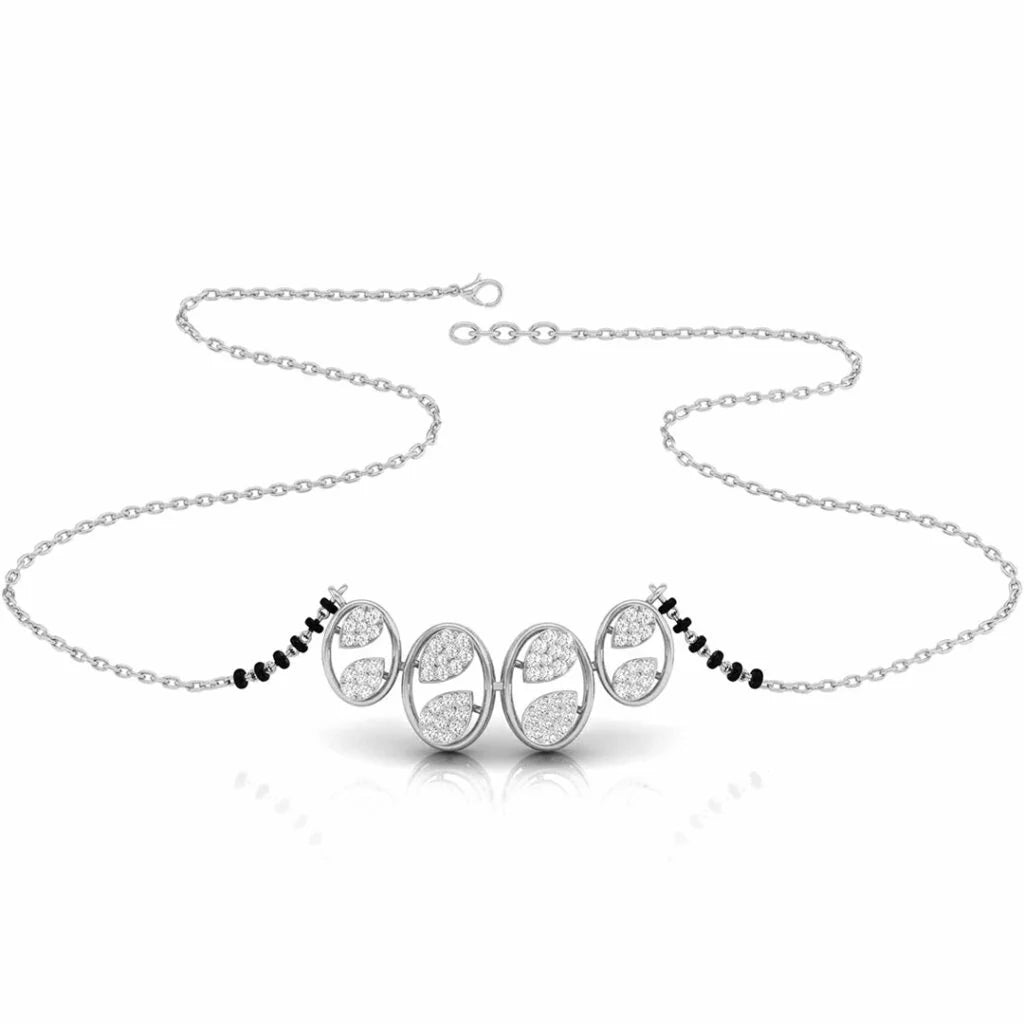 oval shine mangalsutra