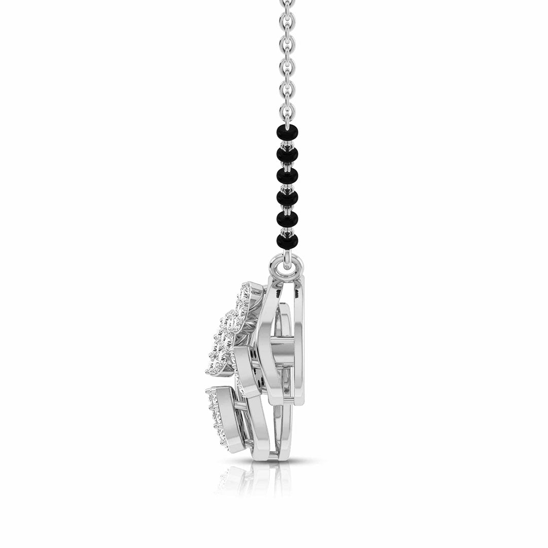 oval shine mangalsutra