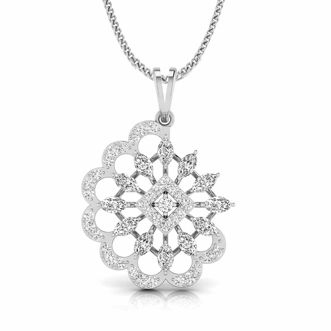 bold elegance layered pendant