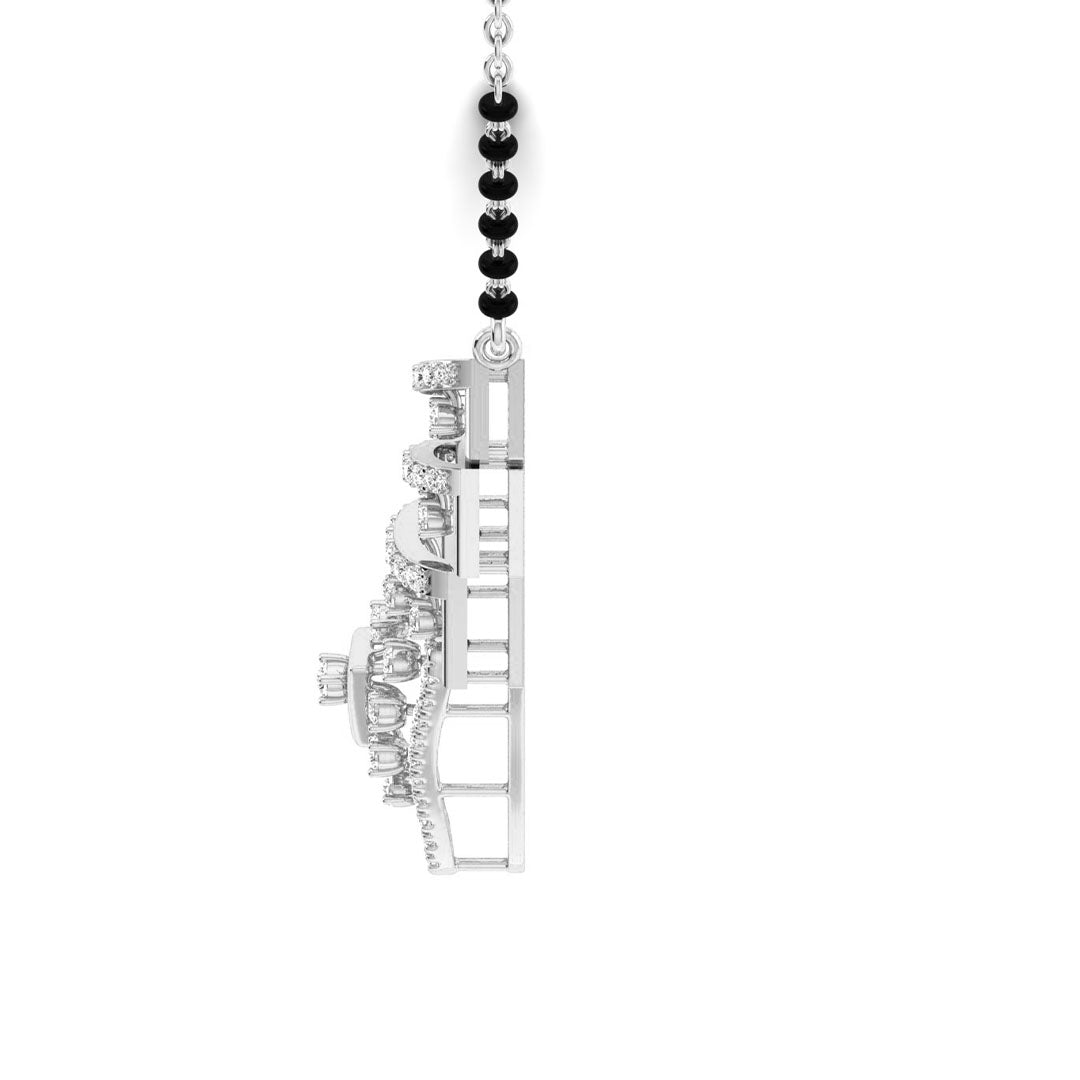 diamond maze mangalsutra