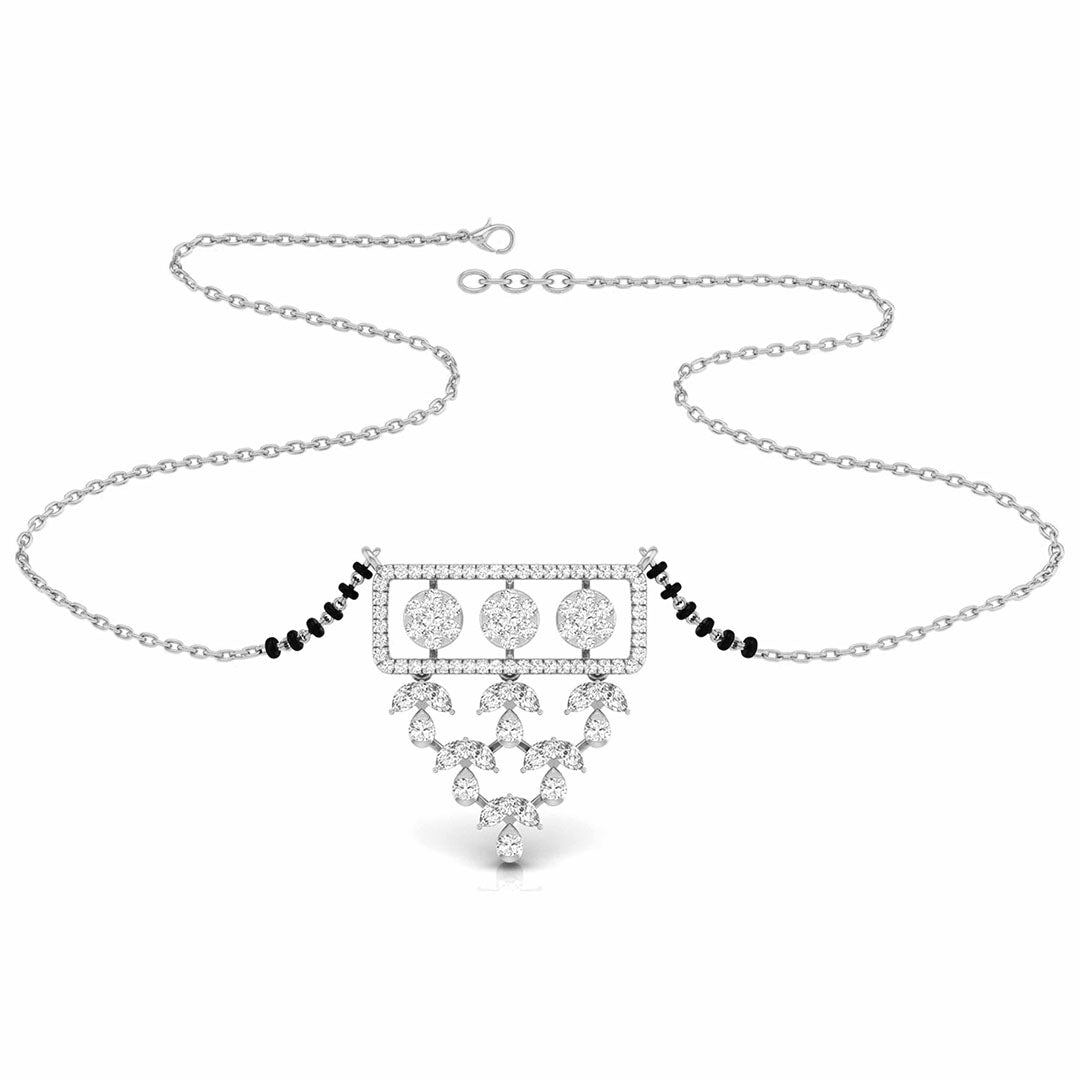 chandelier drop mangalsutra