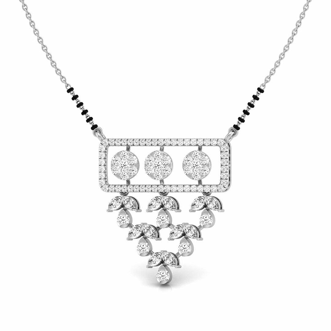 chandelier drop mangalsutra