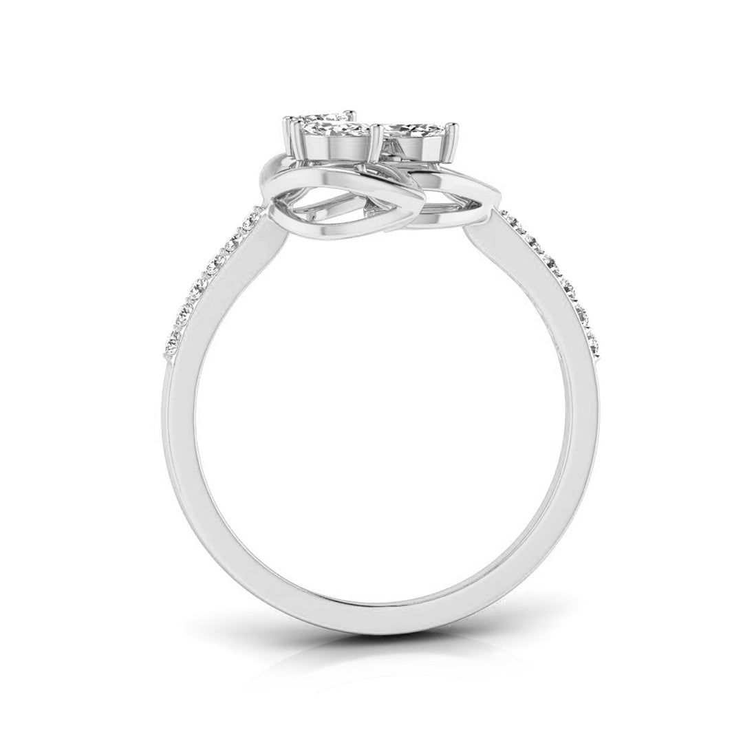 glimmer loop ring