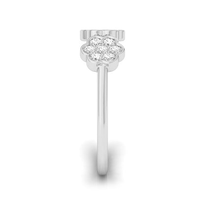 Floral Diamond Ring