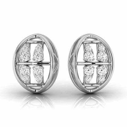 Classic Twin Halo Studs