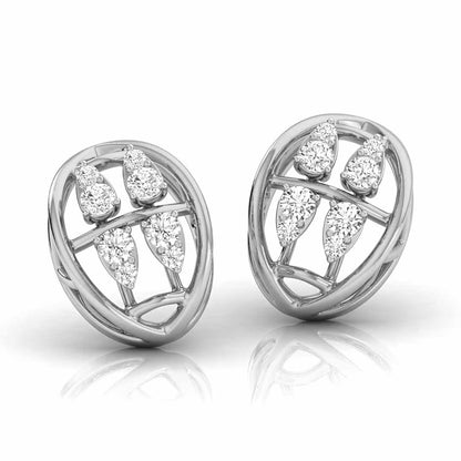Classic Twin Halo Studs