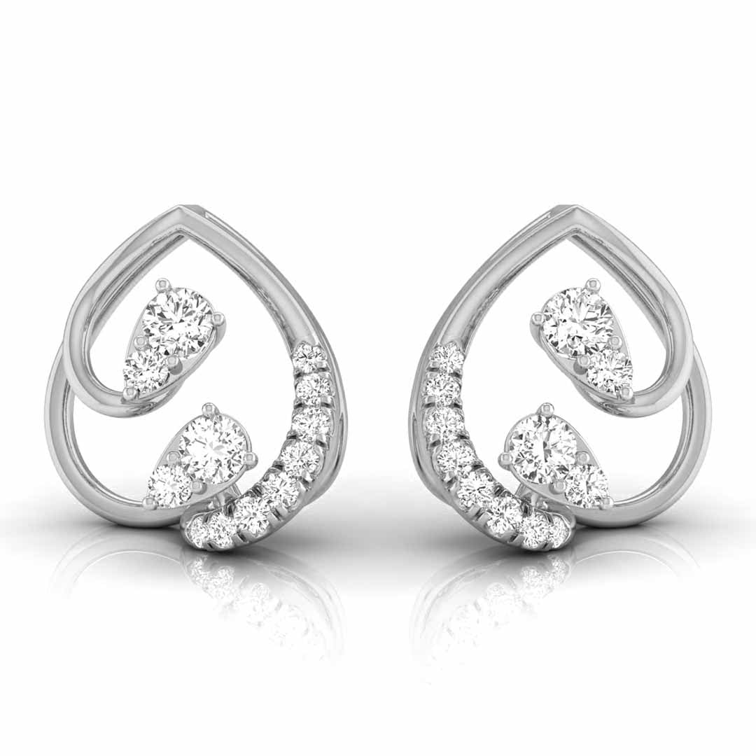 twirl grace studs