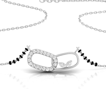 Halo Twist Mangalsutra