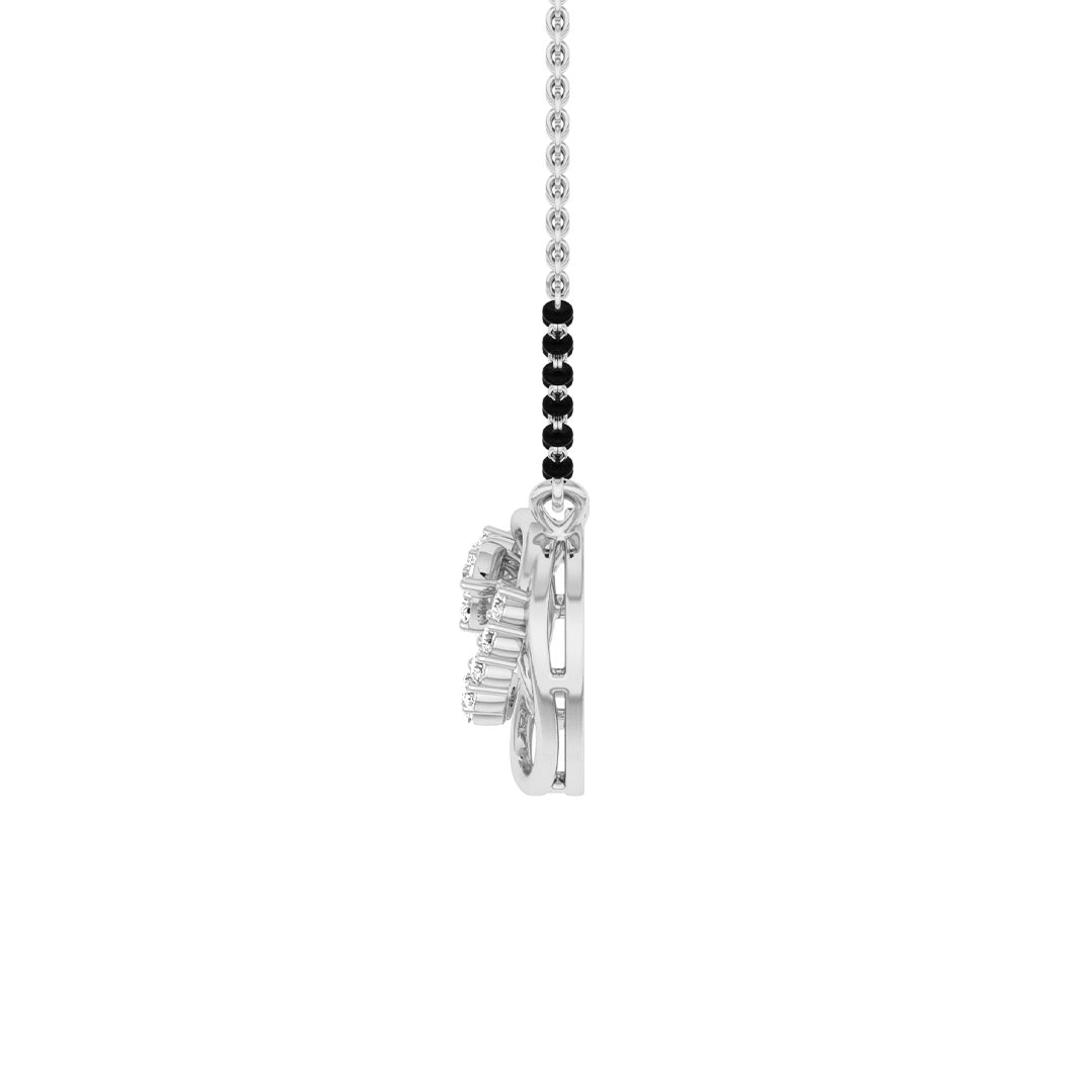 floral cascade mangalsutra