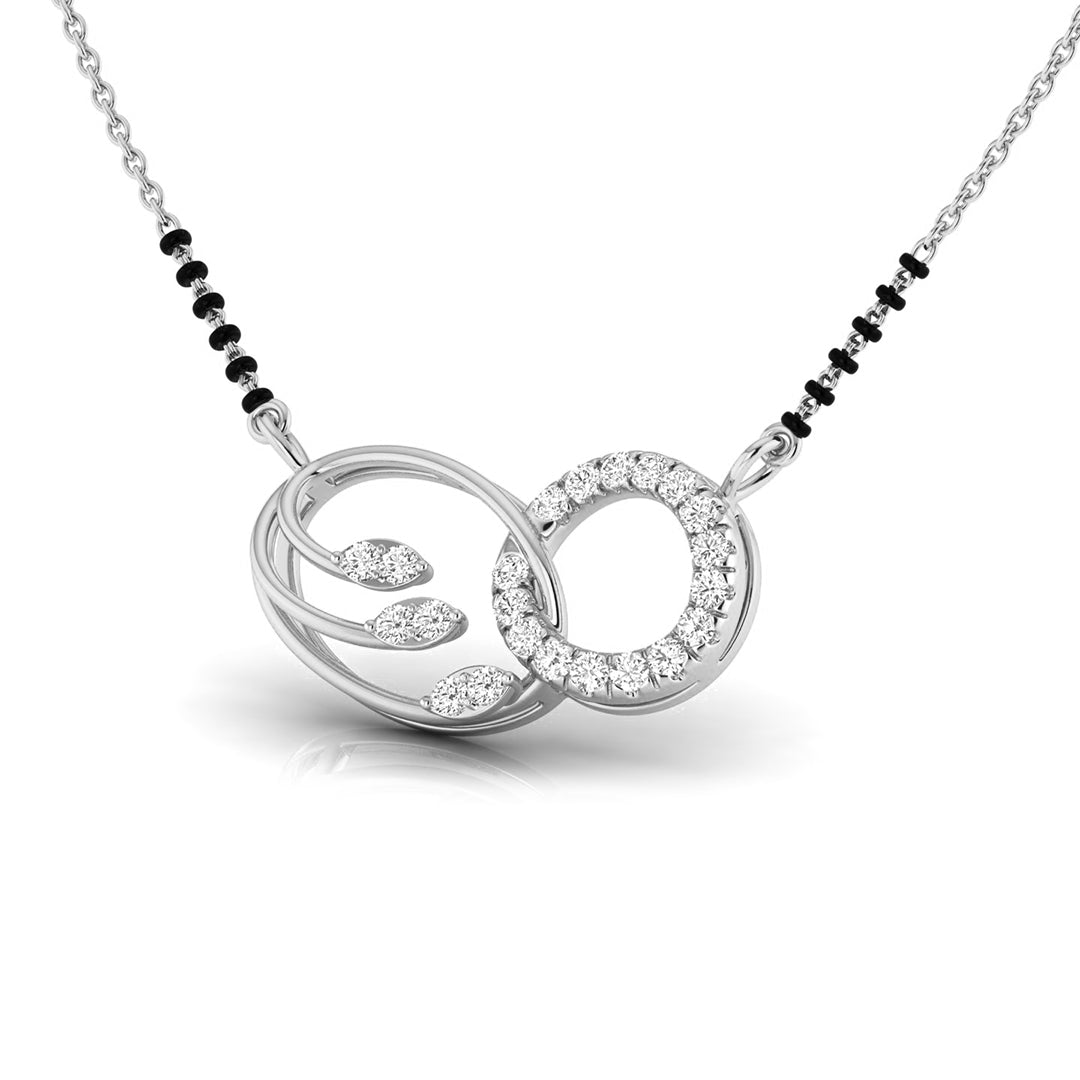 pearl drape mangalsutra