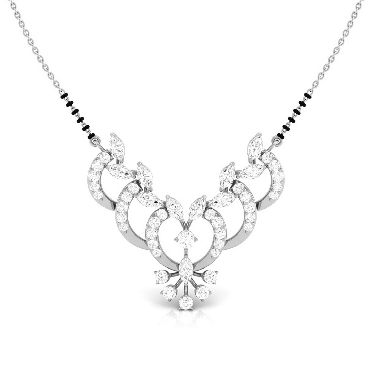 diamond arch mangalsutra