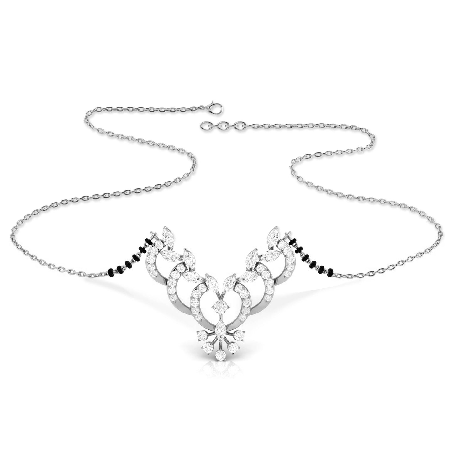 diamond arch mangalsutra