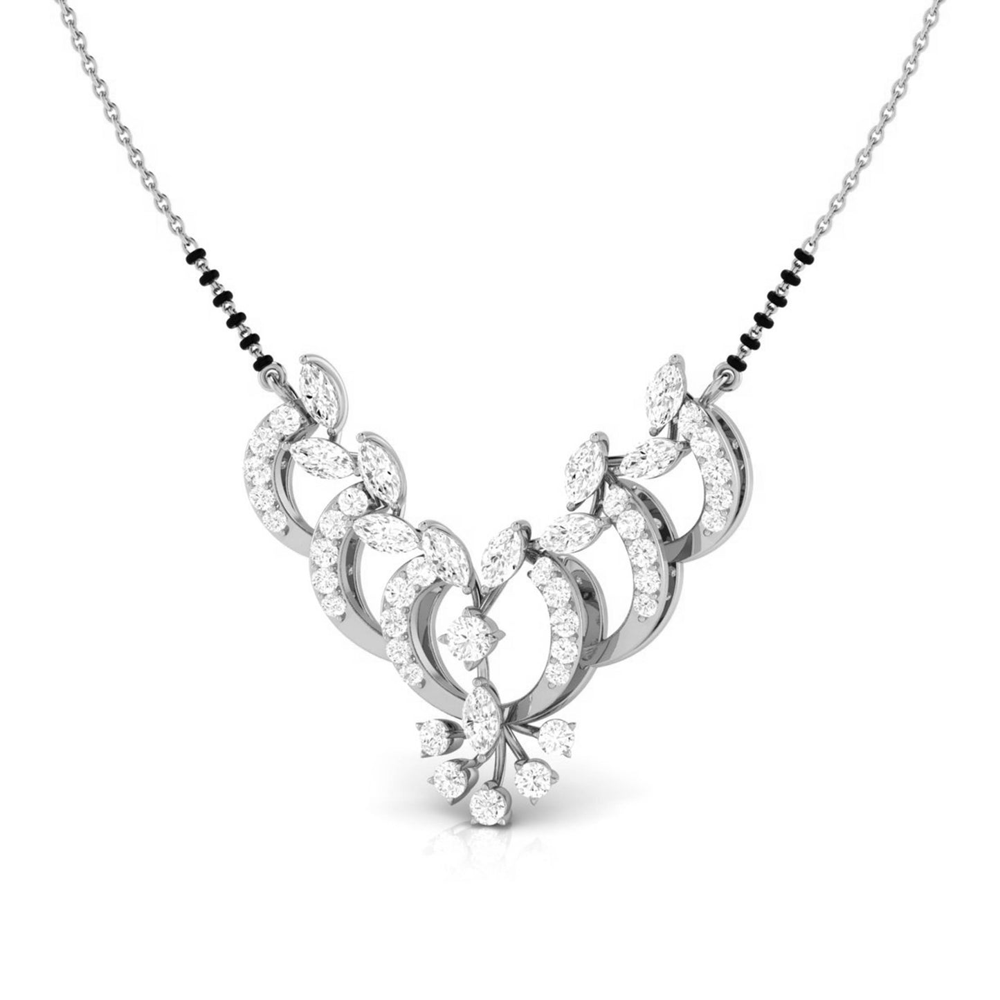 diamond arch mangalsutra